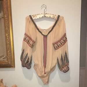 Free people peasant bodysuit